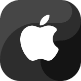 apple logo icon